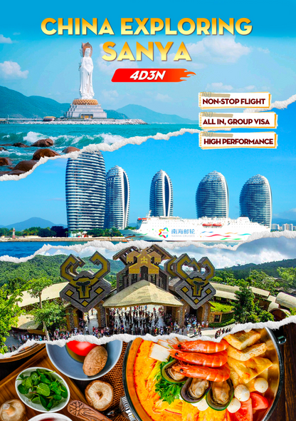 Charter Flight: Manila to Sanya ｜Non-Stop Trip ｜ 4D3N