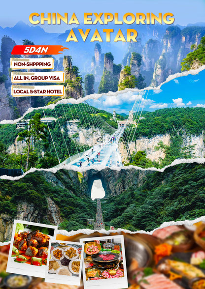 Connecting Flight- Manila to Zhangjiajie  ｜With Shopping ｜ 6D5N